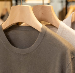 Iafil Olive Melange Ultra-Fine Pure Pima Cotton