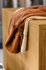 Iafil Tobacco Melange Ultra-Fine Pure Pima Cotton