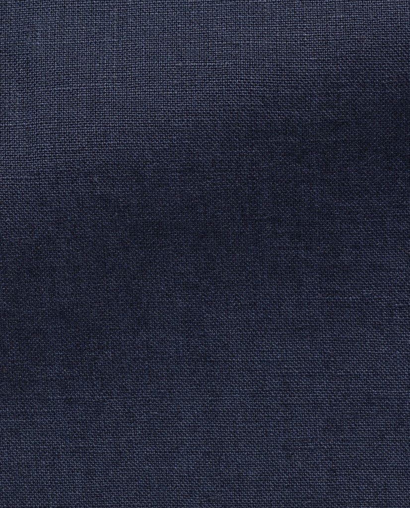 Libeco Navy Pure Linen Plain Weave