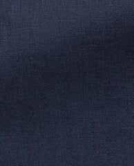 Libeco Navy Pure Linen Plain Weave Trousers