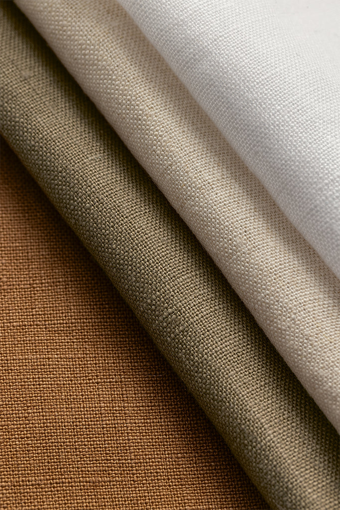 Libeco Taupe Pure Linen Plain Weave