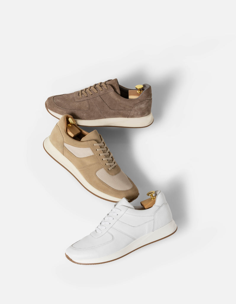 Runners Low-Top Suede Natural