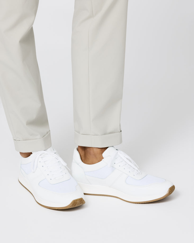 White Grain Calf Runners
