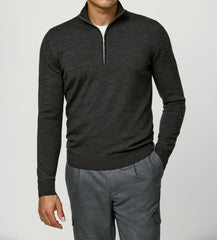 Anthracite S160 Ultra-Fine Merino Wool