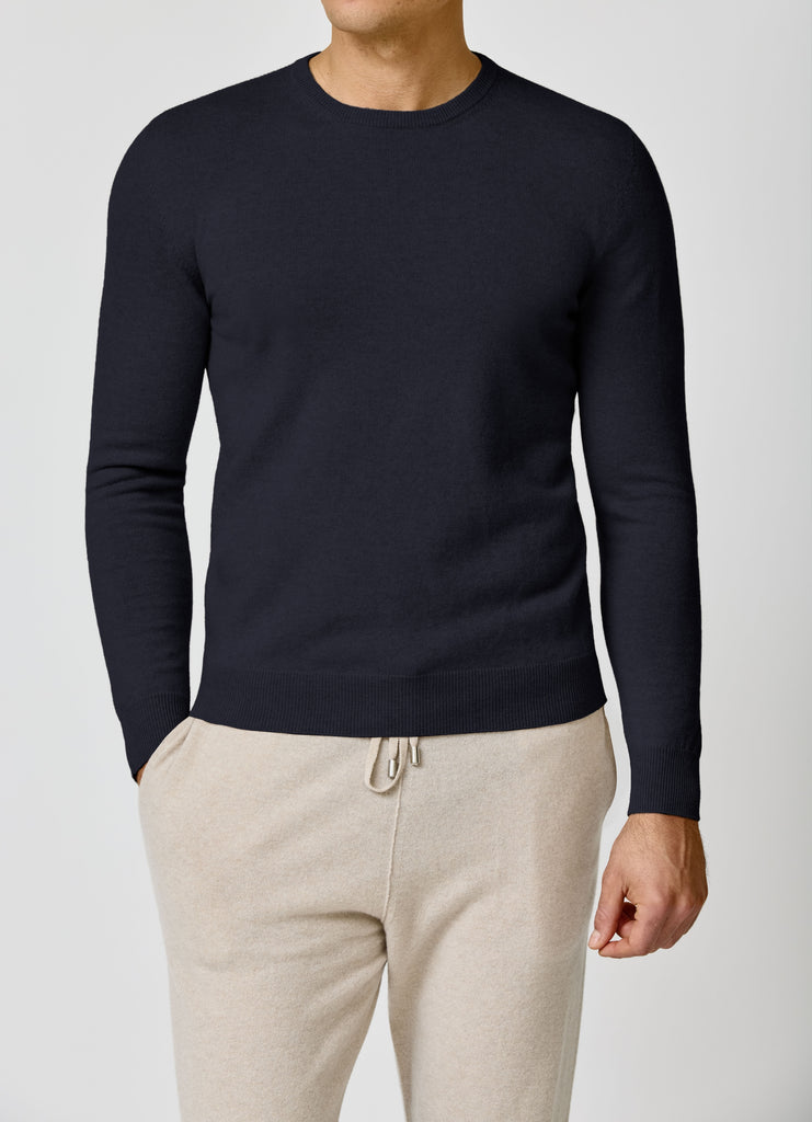 Papi Fabio Midnight Blue Wool & Cashmere