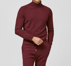 Cariaggi Wine Red Pure Cashmere