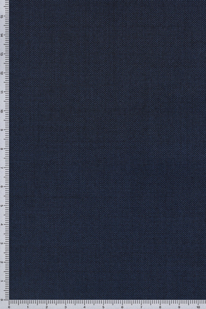 TASMANIAN 100% Ultra-Fine S170's Merino Virgin Wool Dark Blue Sharkskin
