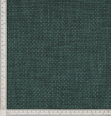 Green Wool, Silk, Cotton & Linen Structured Weave