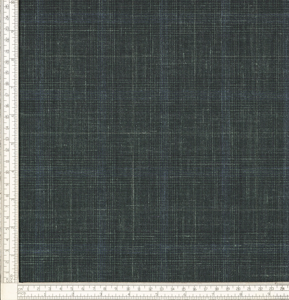 SUMMERTIME Juniper Green Lightweight Tropical Wool (71%), Silk (15%) & Linen (14%)