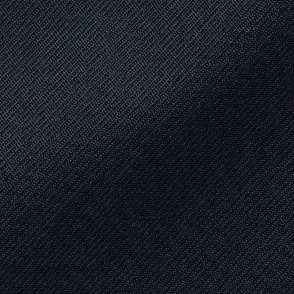 Loro Piana High Tenacity STORM SYSTEM Stuctured Twill Dark Blue Wool Two-Way Zip Informal Jacket (Copy)