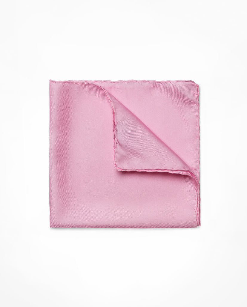 Pocket Square Pale Pink Pure Silk