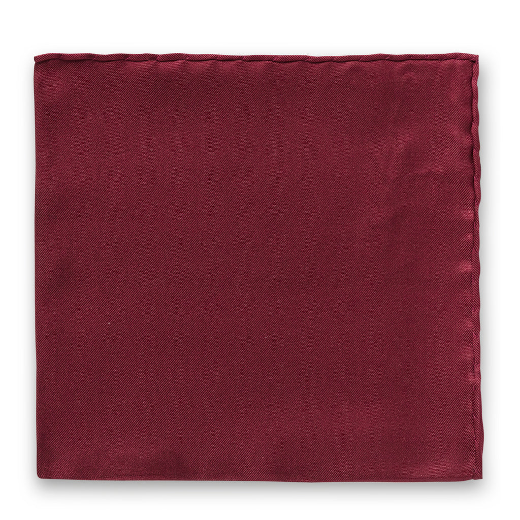 Wine Red Silk