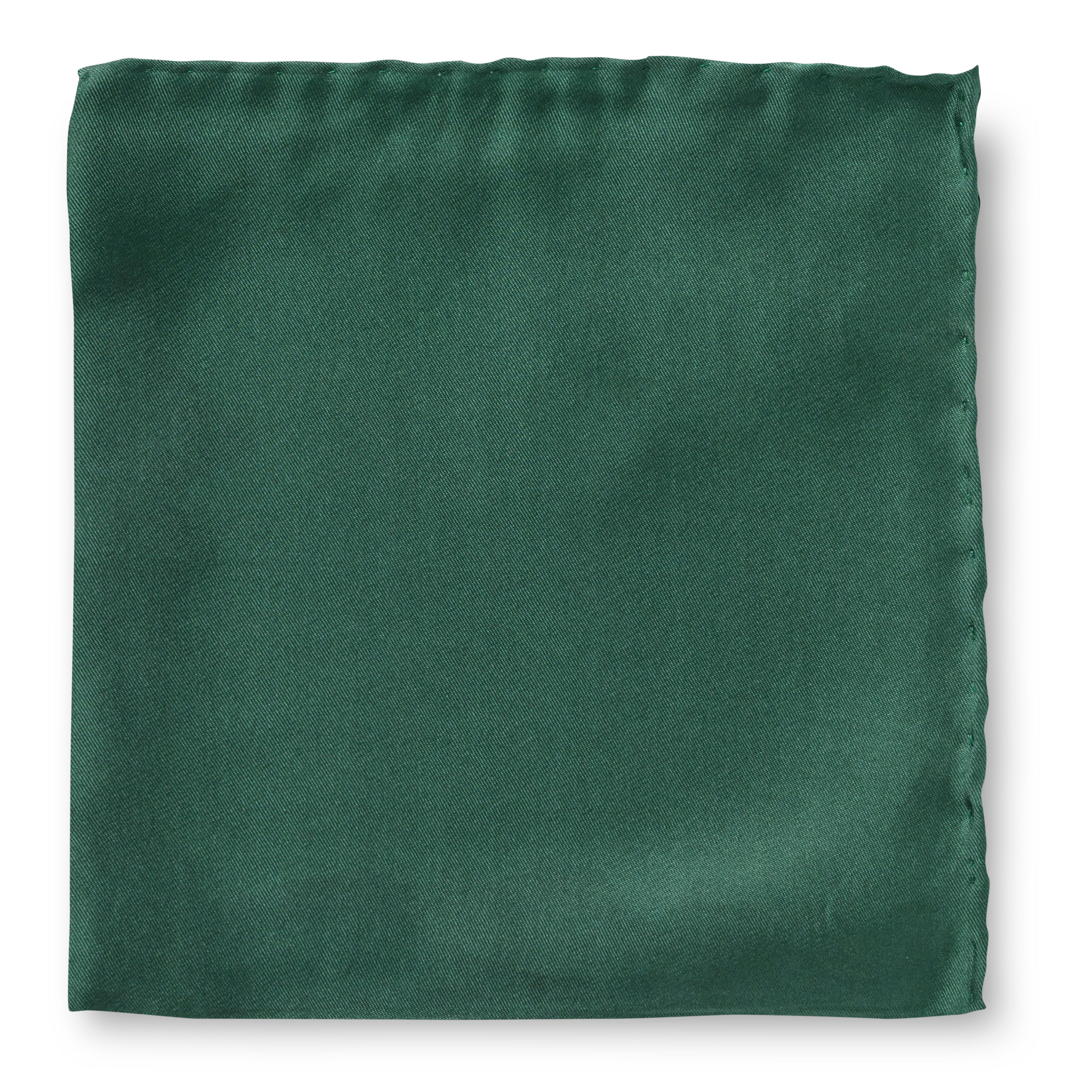 Bottle Green Silk