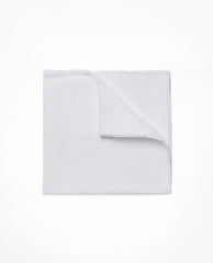 Pocket Square White Linen