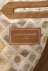 Rogna Lanificio Rogna Lightweight Wool (85%) & Silk (15%) Light Tan Solaro