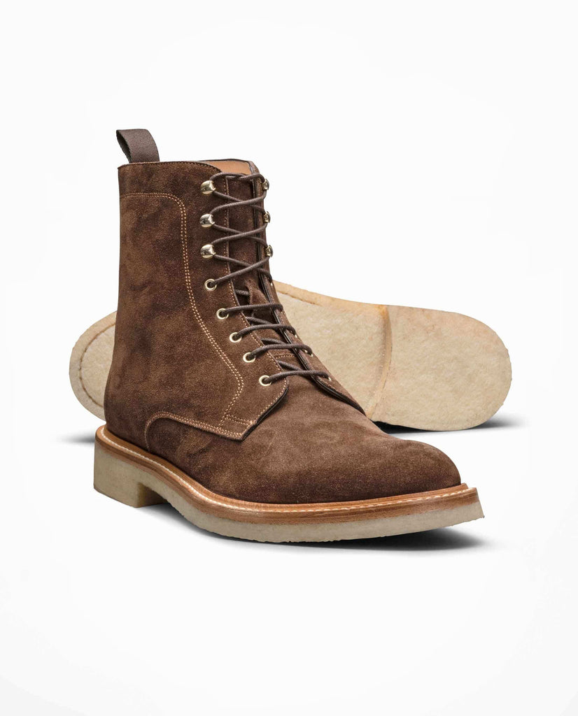 Chocolate Brown Suede Blake Parajumper Boots