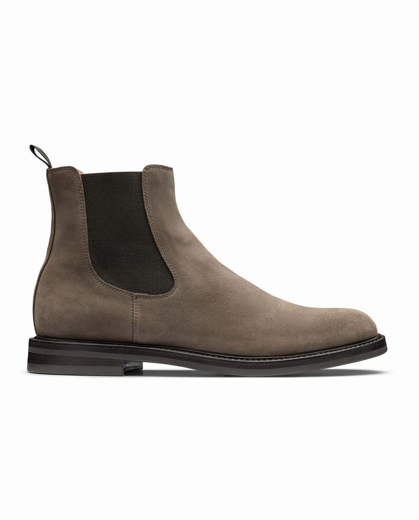 Taupe Suede Blake Vibram Chelsea Boots