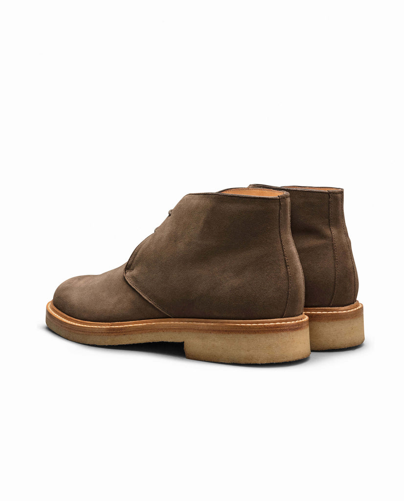 Taupe Suede Blake Natural Chukka Boots