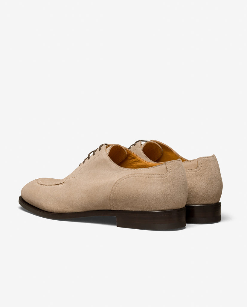Sand Suede Split Toe Blake Bluchers