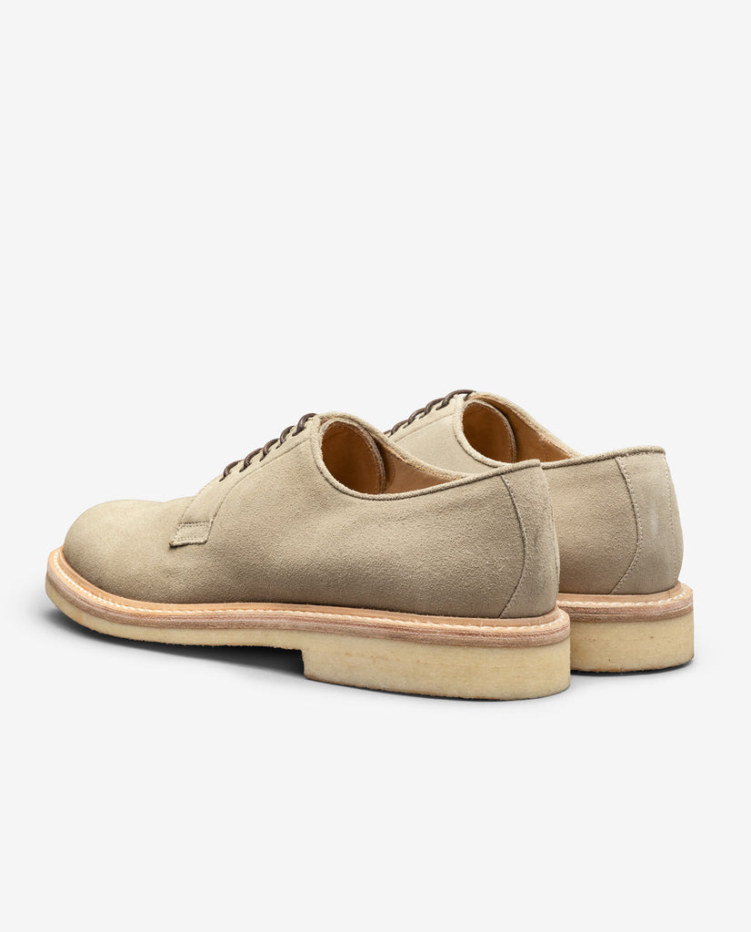 Sande Suede Plain Tip Blake Natural Bluchers