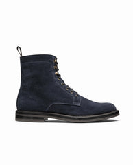 Dark Blue Suede Blake Vibram Parajumper Boots