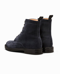 Dark Blue Suede Blake Vibram Parajumper Boots