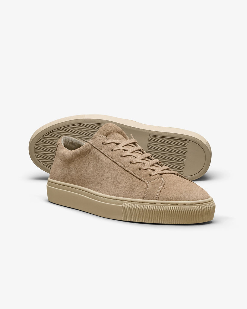 Sneaker Low-top Light Taupe Suede