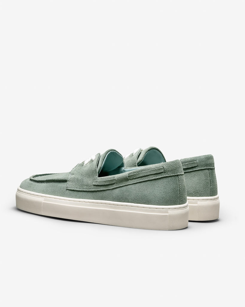 Boat Shoe Suede Pistachio