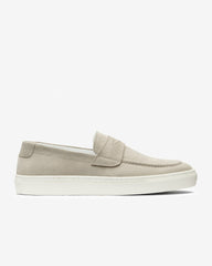 Penny Sneaker Light Grey Suede