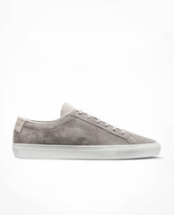 Sneaker Low Top Suede Mid Grey