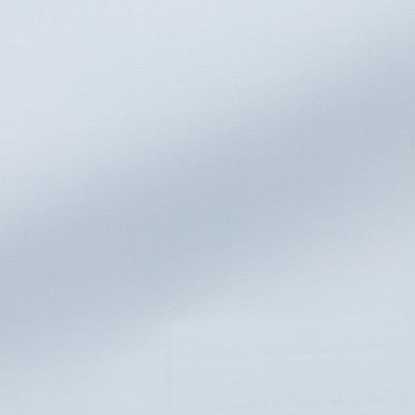 Thomas Mason Light Blue Two Ply Cotton Fine Compact Poplin