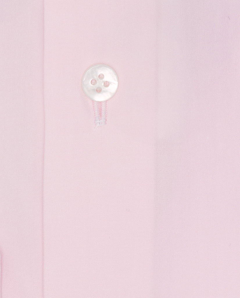 Thomas Mason Light Pink Compact Cotton Two Ply Poplin