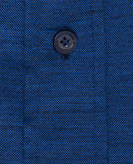 Reda Royal Blue S120 Wool & Lyocell Piqué Knit