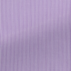 Thomas Mason Two Ply 100/2 Egyptian Cotton Poplin Lilac Bengal Stripes