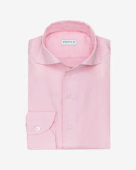 Thomas Mason Two Ply 100/2 Egyptian Cotton Poplin Light Pink Bengal Stripes