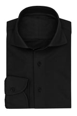 Canclini Black Structured High Stretch Performance Knit
