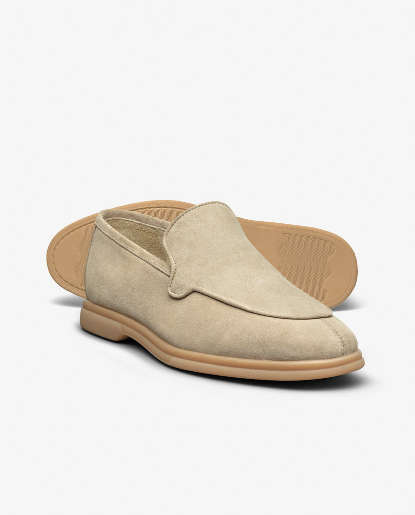 Sand Summer Suede Low Top City Loafers