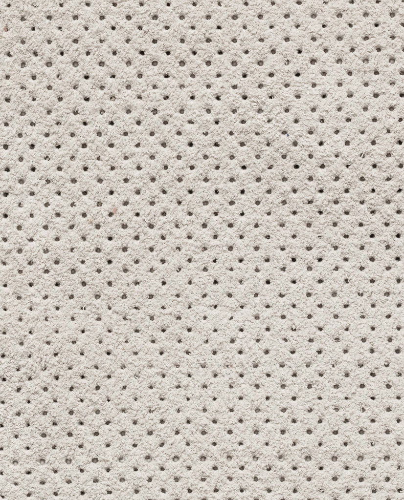 Light Grey Perforated Summer Suede Double-Monk Sneakers