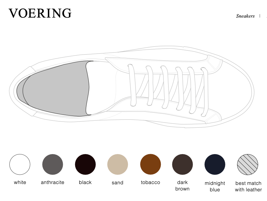 Midnight Blue Calf Low-Top Sneakers