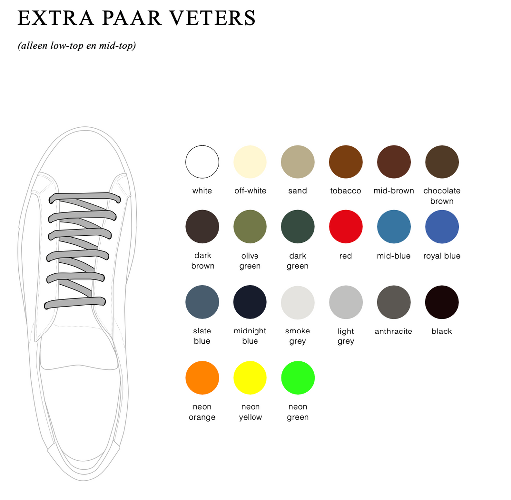 White Calf Mid-Top Sneakers