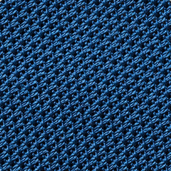 Pocket Square Mid Blue Pure Silk Grenadine