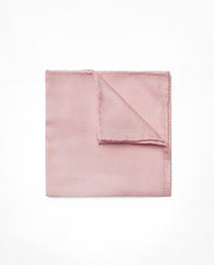 Pocket Square Light Pink Pure Silk Grenadine