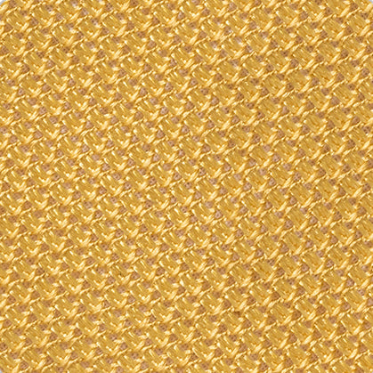 Pocket Square Yellow Pure Silk Grenadine