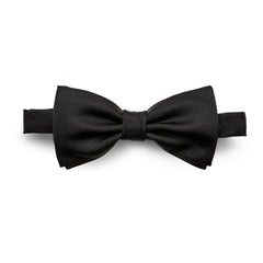 Bow Tie Ottoman Black
