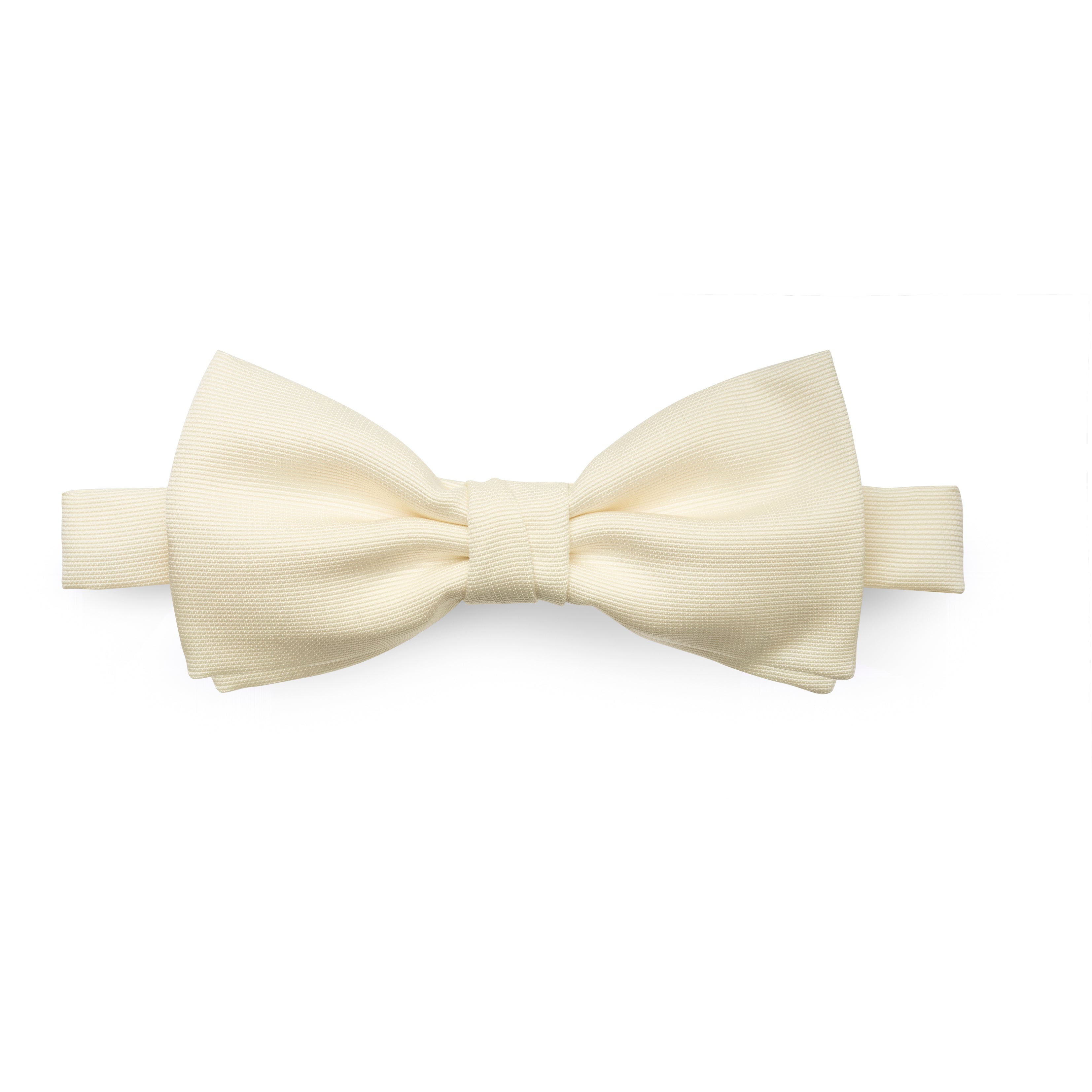 Bow Tie Ottoman Off White