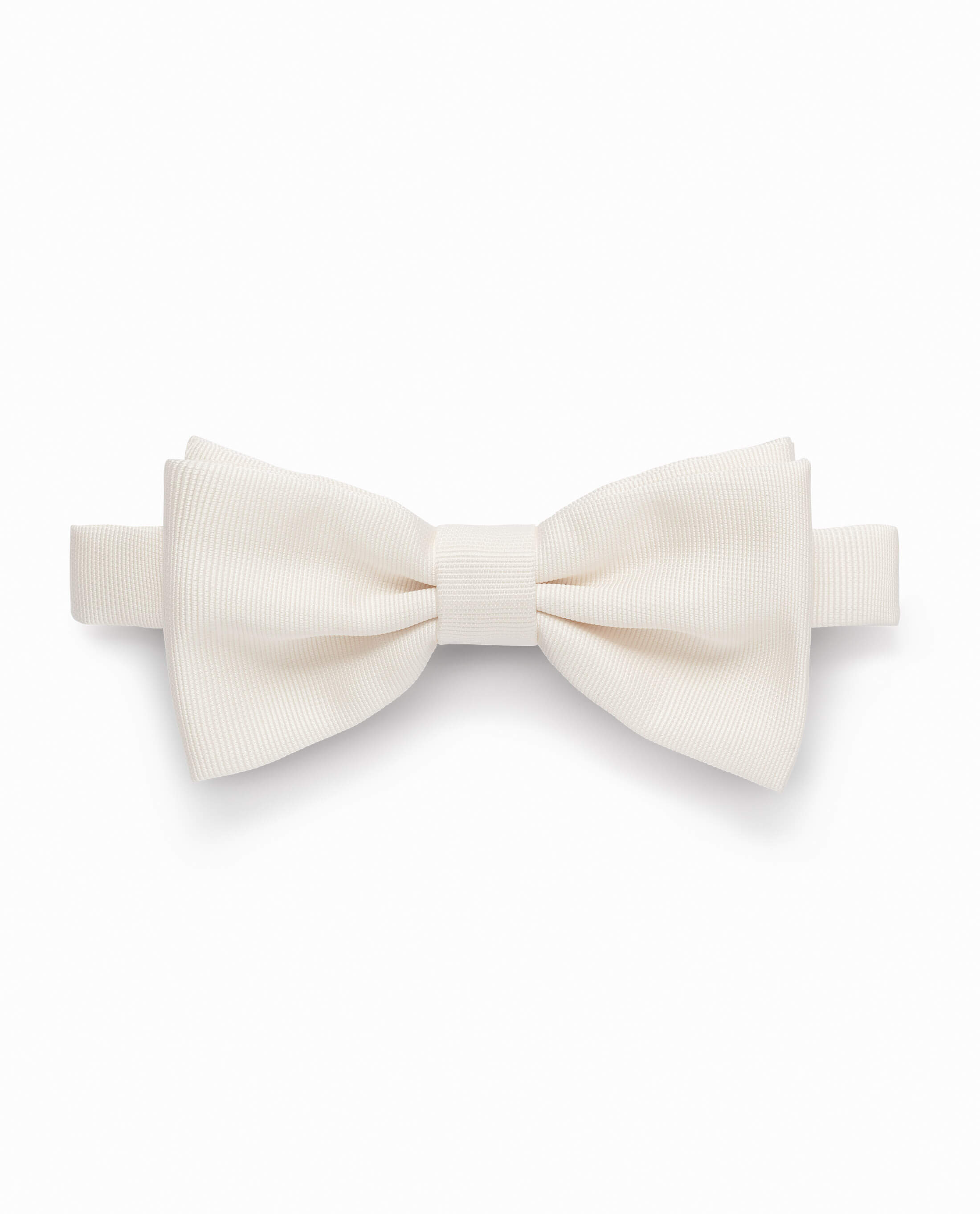 Bow Tie Ottoman Ivory