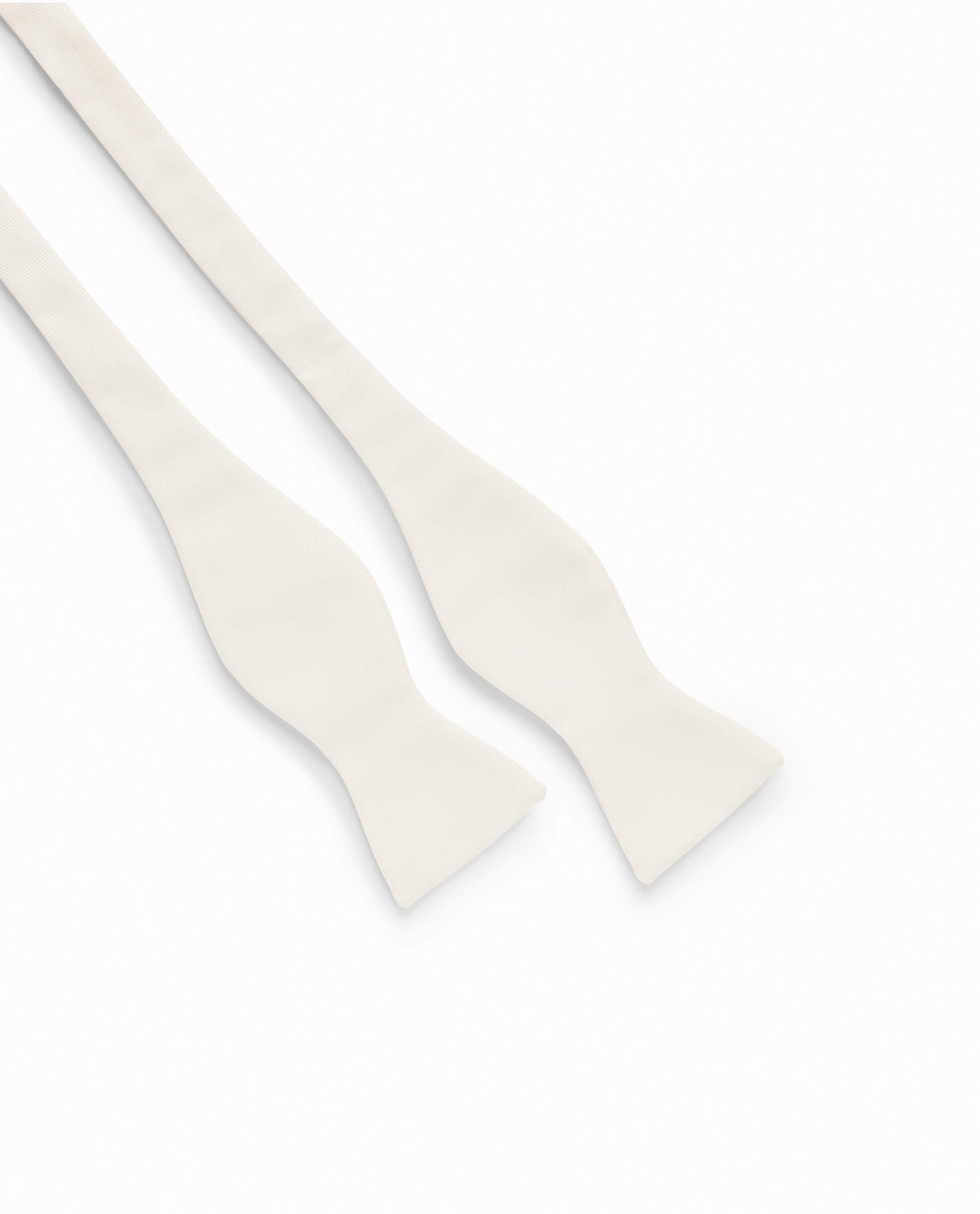 Bow Tie Ottoman Ivory
