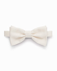 Bow Tie Ottoman Ivory