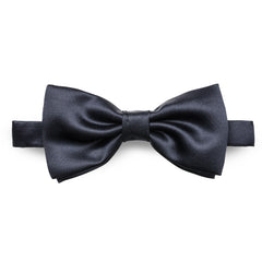 Bow Tie Neapolitan Blue Satin
