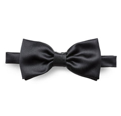 Bow Tie Black Satin
